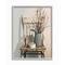 Stupell Industries Vintage Rustic Things Still Life Wall Art in Gray Frame